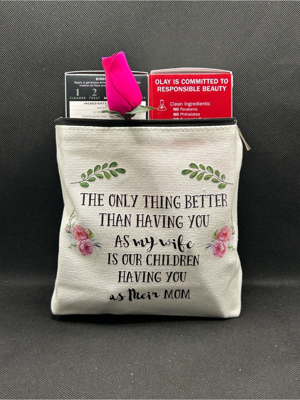 Pamper Wife/Mom Makeup Bag
Mother’s Day Gift